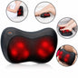 Almohada Masajeador Cervical Shiatsu Corporal Termoterapia Relajante - Negro