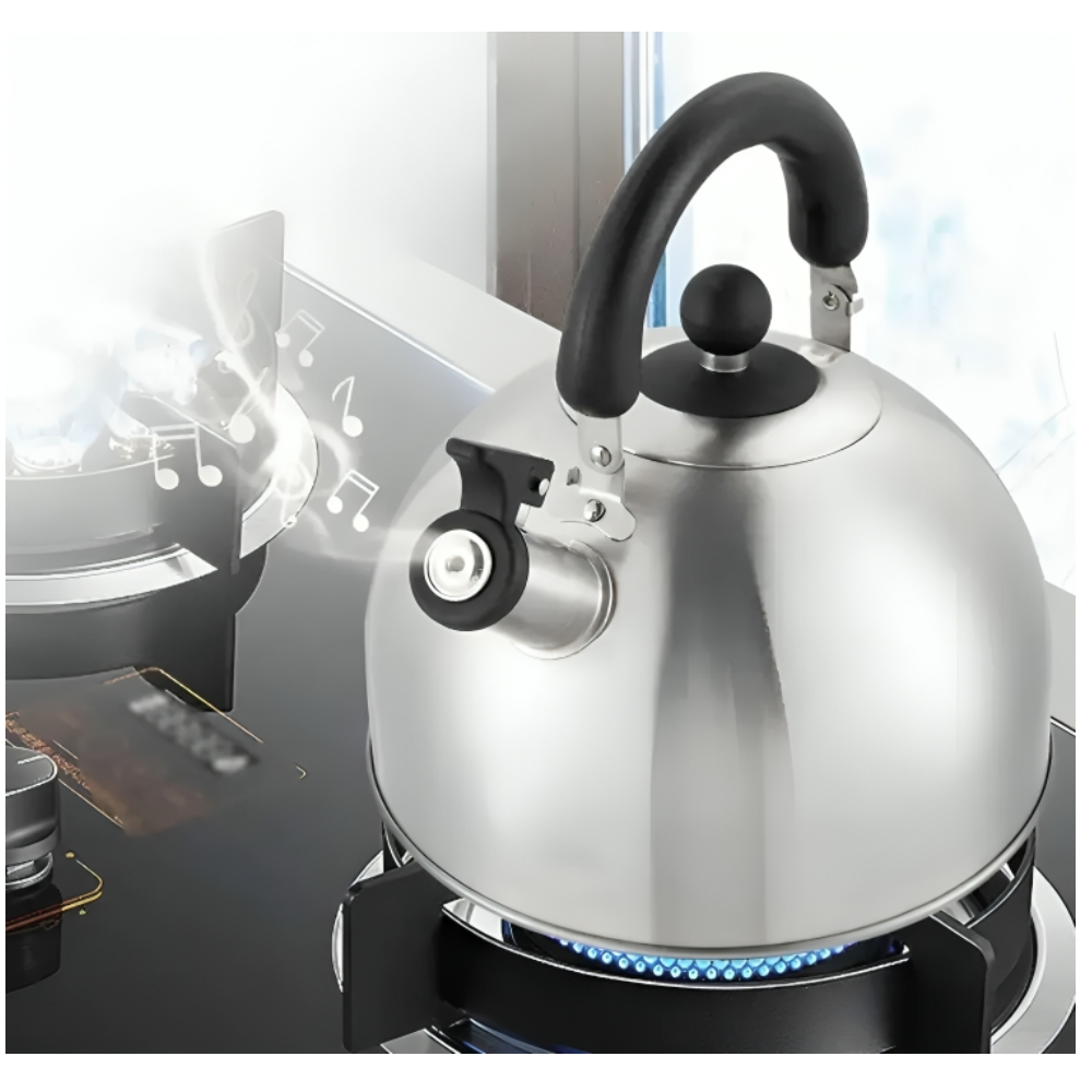 Tetera silbadora de acero inoxidable 2.5 Litros