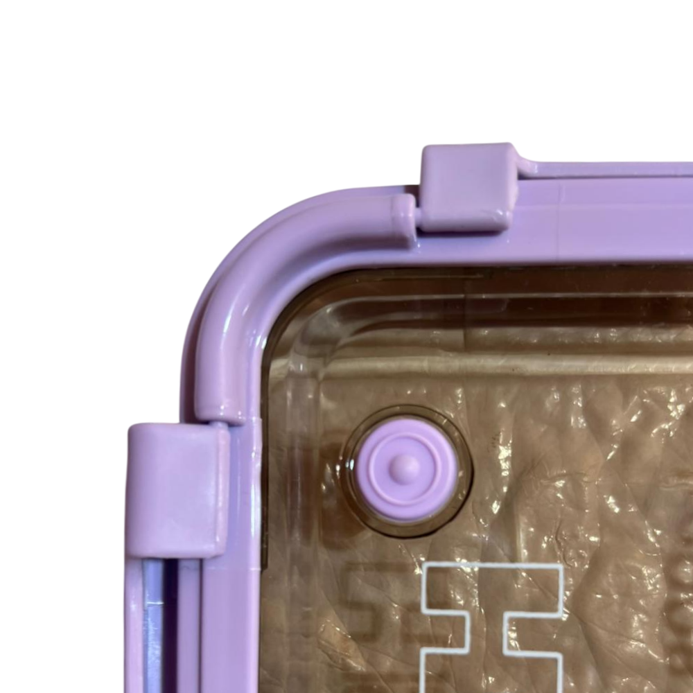 Taper Bento Acero Inoxidable 2 Divisiones 800 ml