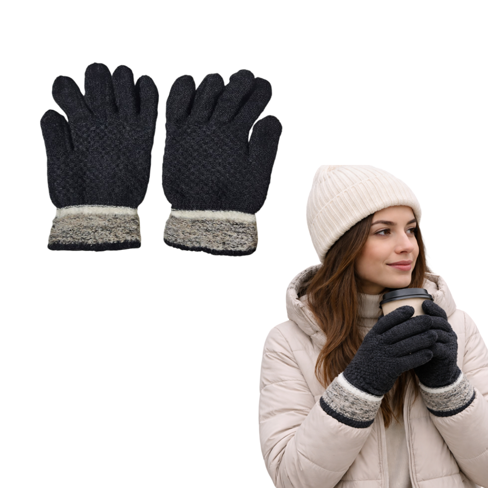 Guantes de invierno Casual Afelpado