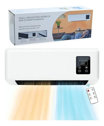 Calefactor Climatizador Eléctrico De Pared 2 En 1