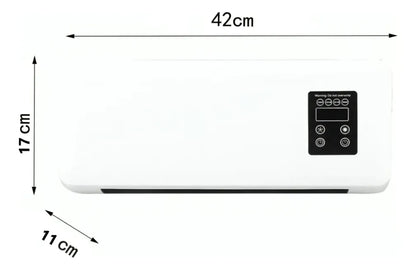 Calefactor Climatizador Eléctrico De Pared 2 En 1