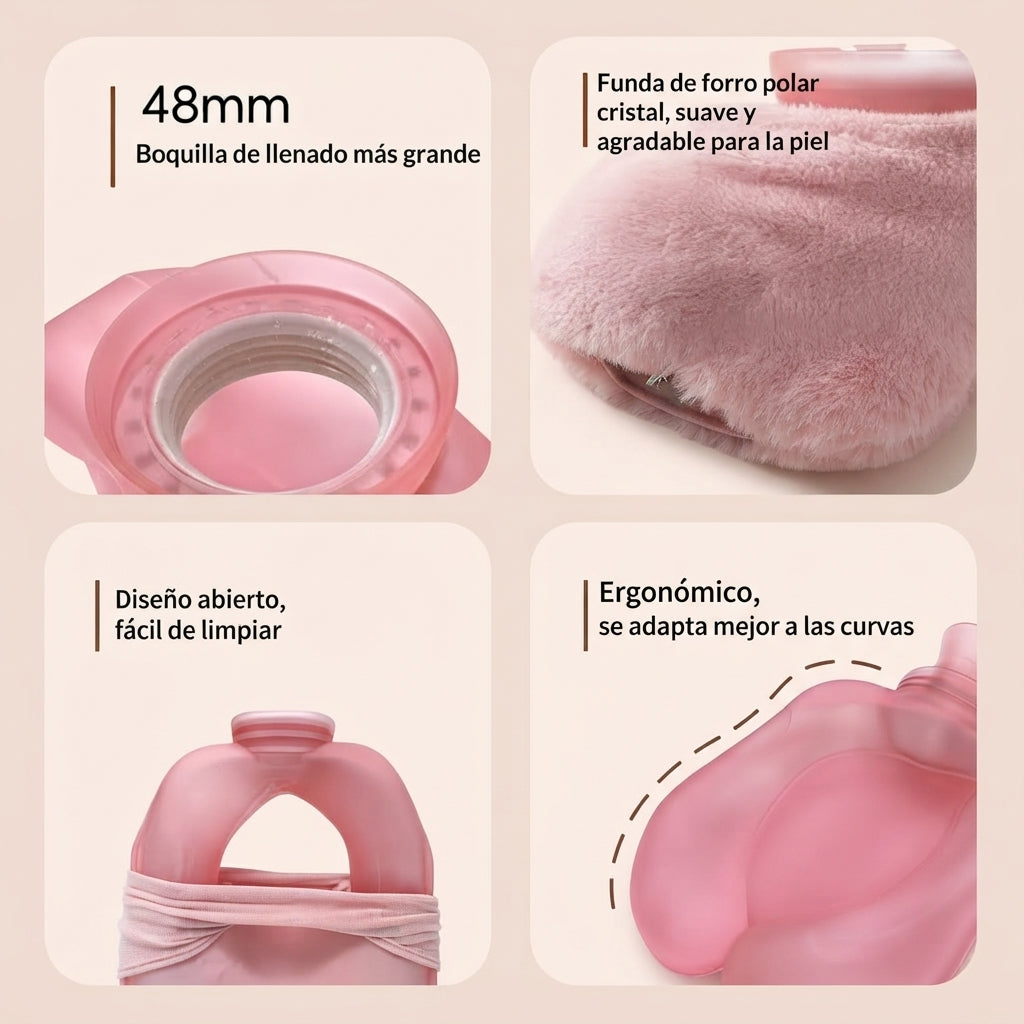 Bolsa De Agua Caliente Para Cuello En Forma U
