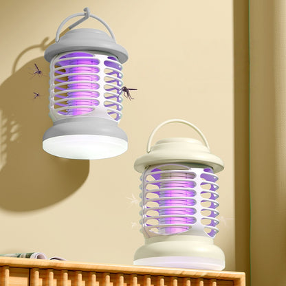 Lámpara Mata Mosquitos sancudo LED con Panel Solar 5W
