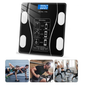 Balanza Báscula de Peso Corporal hasta 180 kg - Negro