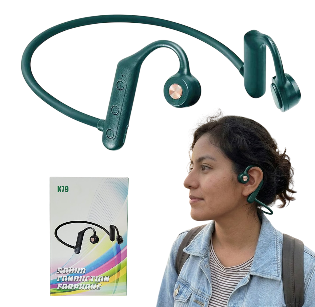 Auricular Deportivo Bluetooth hasta 10m Handsfree Con Micrófono
