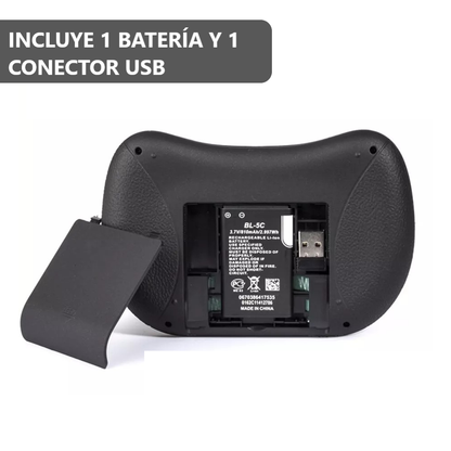 Mini Teclado Hasta 10m Inalámbrico USB Smart Tv- Tv Box- Pc- Laptop