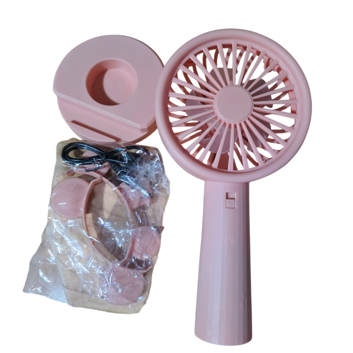 REMATE - VENTILADOR 1 VELOCIDAD CON BASE - CON DETALLE