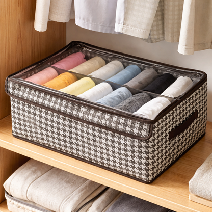 Organizador Caja con tapa para ropa armable - 44 x 30 cm