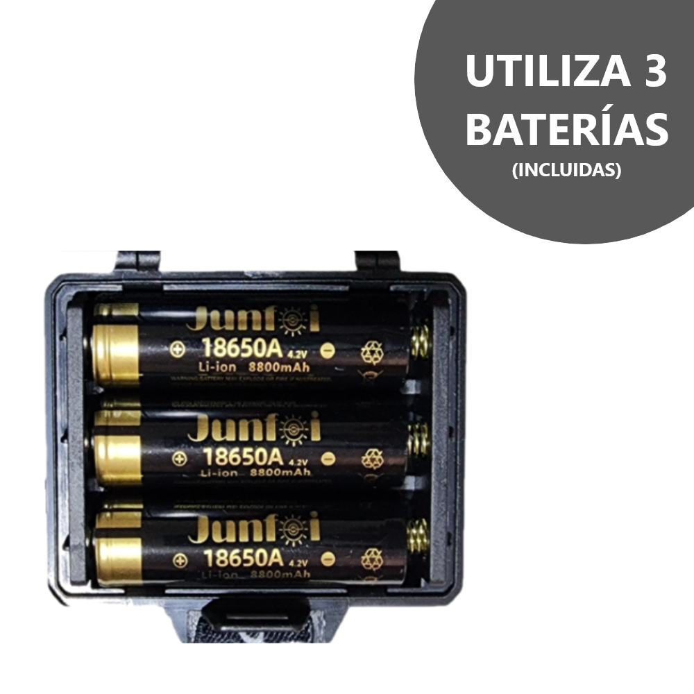 Linterna De Cabeza Led Recargable Potente Luz