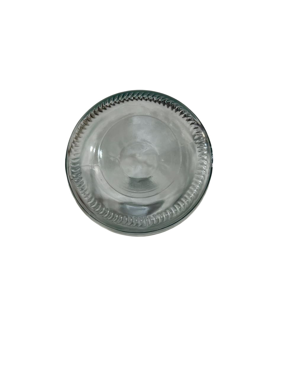 Botella de vidrio de 1L con tapa de metal