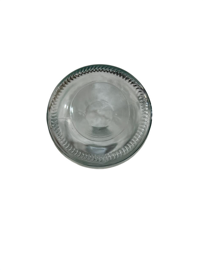 Botella de vidrio de 1L con tapa de metal