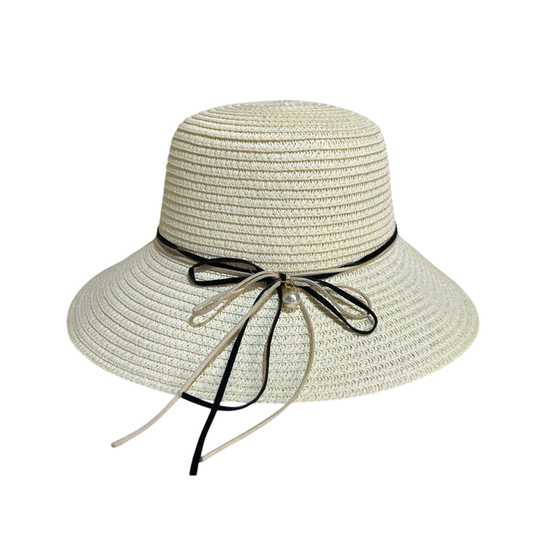 Sombrero con Lazo sutil y elegante