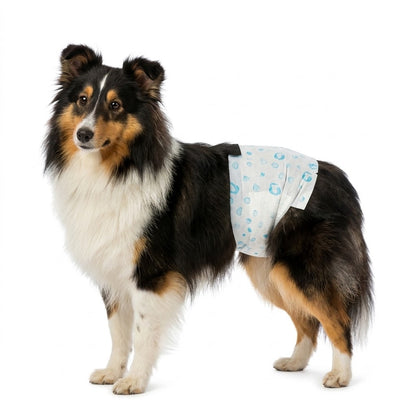 Pack x2 Pañales desechable Absorbente Para Perro Macho 12 unidades - talla L
