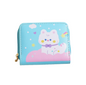Billetera Kawaii de multi bolsillo cuero sintético