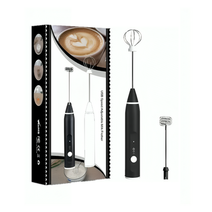 Mini batidora eléctrica para café - inalámbrica con USB