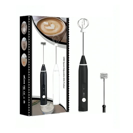 Mini batidora eléctrica para café - inalámbrica con USB