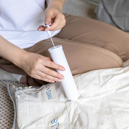 Bomba de succión manual para bolsas de vacío