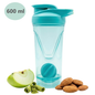 Tomatodo shaker deportivo con bola mezcladora VERDE - 600ML