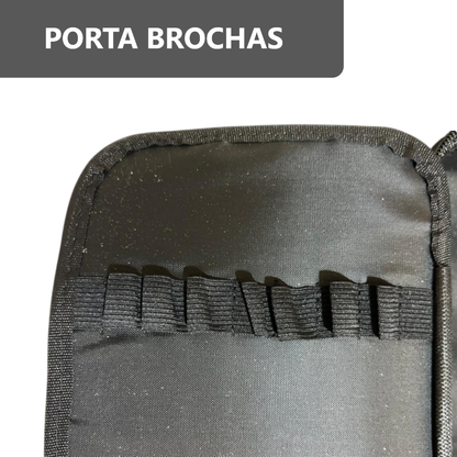 Bolsa de Maquillaje estuche neceser con Espejo con Luz LED