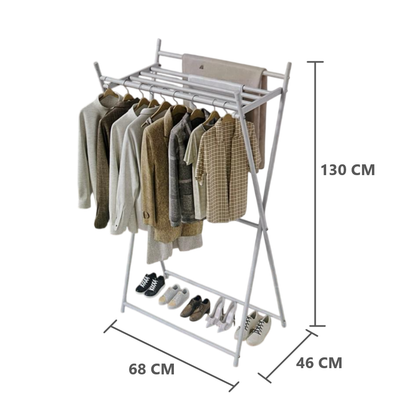 Organizador Tendedero Colgador de Ropa Armable