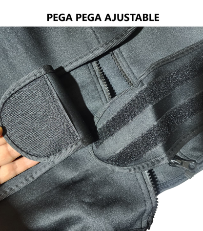 Chaleco moldeador disimula barriga con cierre y ajustador