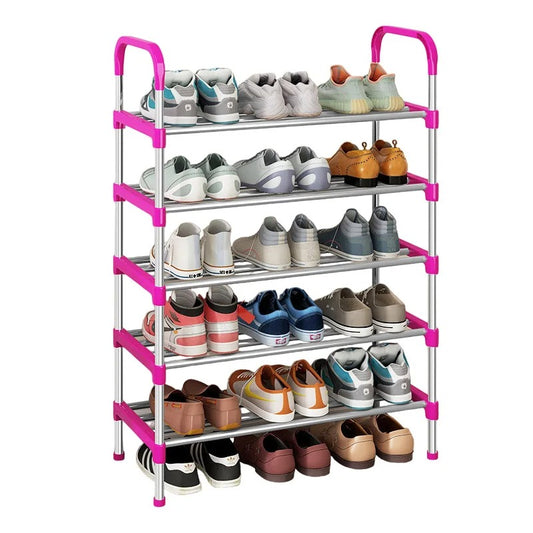 Organizador Estante Zapatero 5 Niveles ROSADO