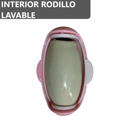 Quita pelusas de pingüino tipo rodillo lavable reutilizable con fuerte adhesivo - Rosado