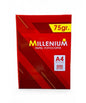 Papel Bond A4 75gr Paquete 500 hojas Útiles De Oficina - Millenium