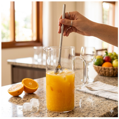 Cuchara coctelera Larga de 30 cm para Bebidas y Jugos