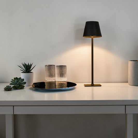 LAMPARA LED DE ESCRITORIO - NEGRO