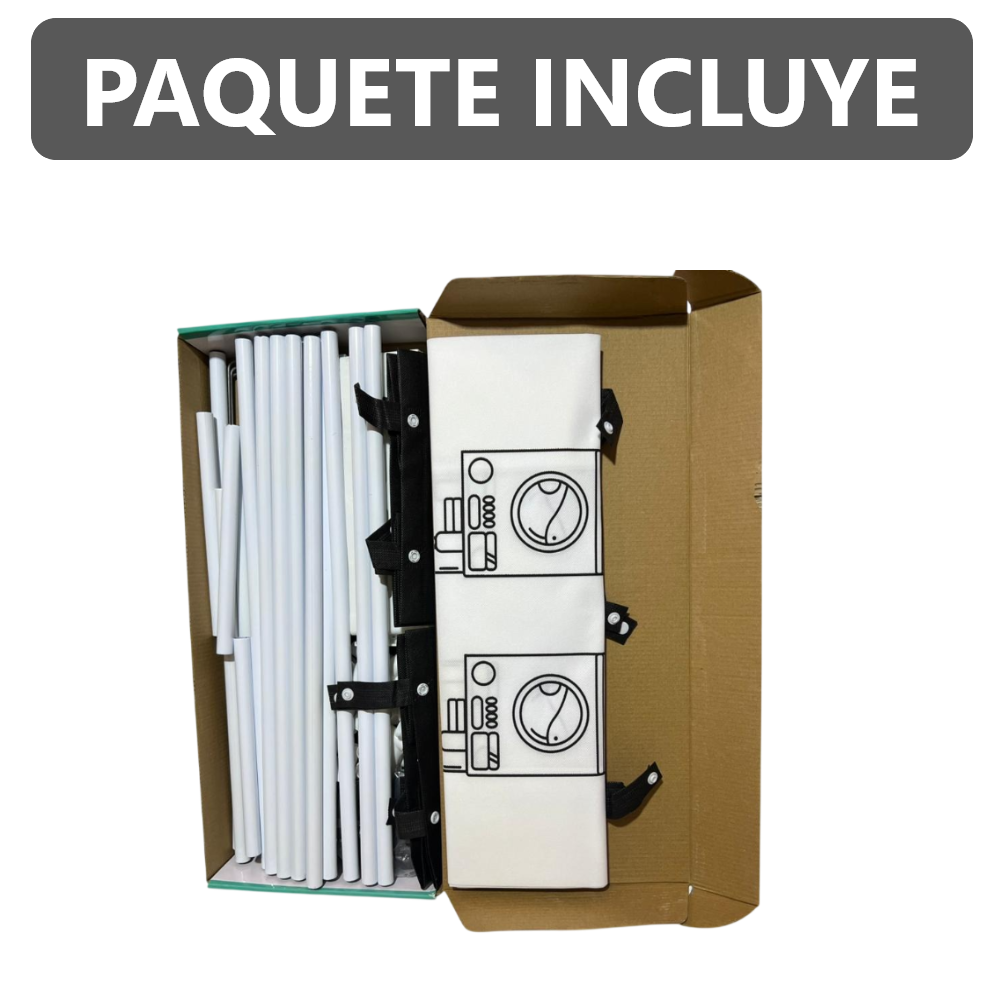 Carro Organizador con ruedas de 3 niveles con cestas