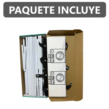 Carro Organizador con ruedas de 3 niveles con cestas