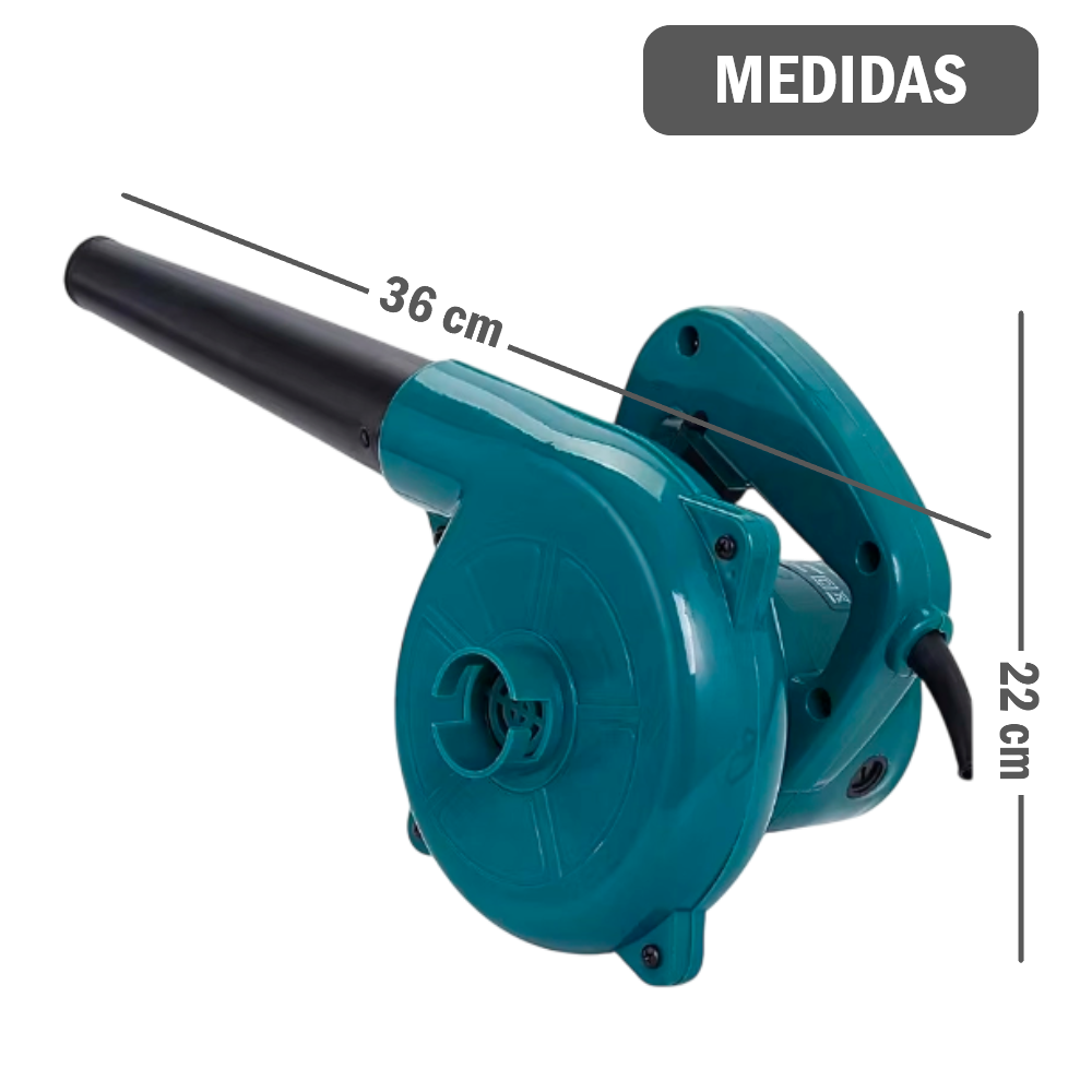 Potente Soplador y Aspirador de aire eléctrica 800 watts