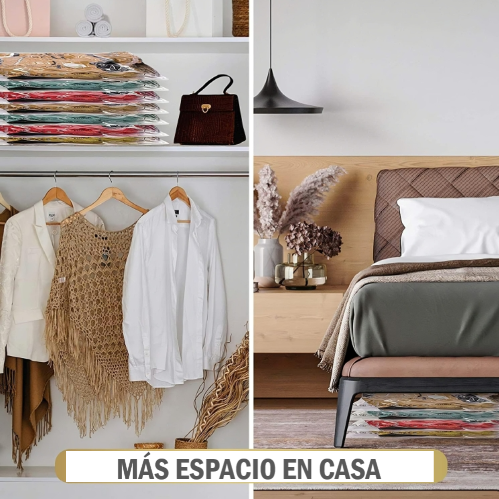 Pack x2 Bolsas de almacenamiento al vacío (60 x 80 cm )