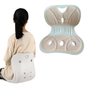 Asiento Cojín ergonómico de oficina con soporte para la espalda - Rosado