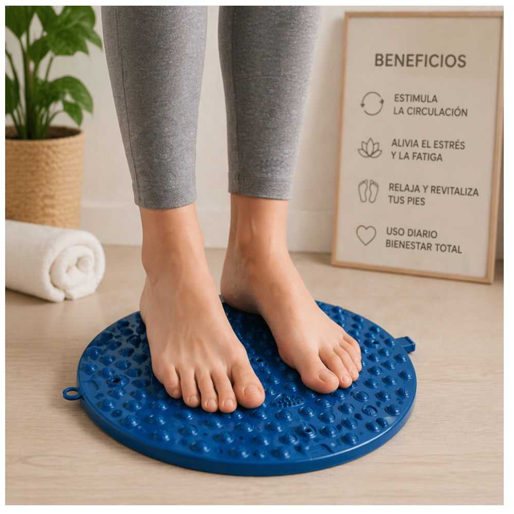 Alfombrilla Tablero de Acupresión para Masaje de Pies