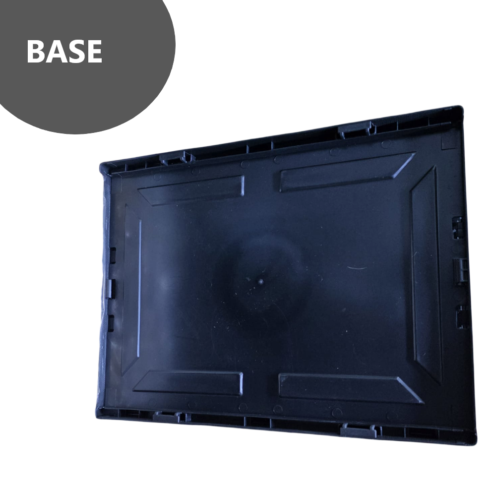 Organizador Zapatera de Acrílico Plegable con puertas - 6 Niveles