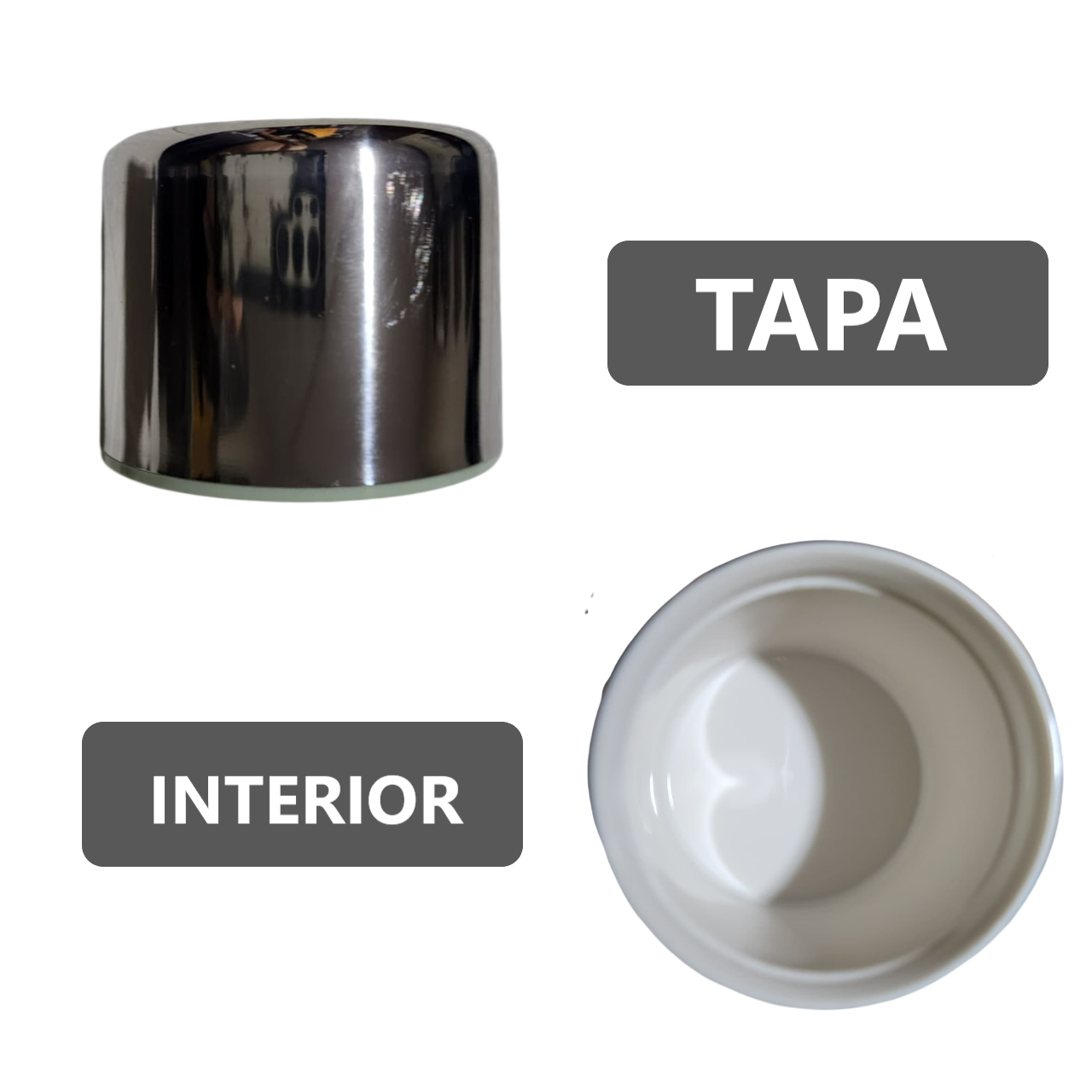 Botella Termo de 700 ml  Acero Inoxidable 316 con tapa