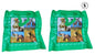 2 bolsas con cierre de 44cm x 40cm con diseño - Pequeño
