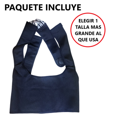 Chaleco corrector de postura ajustable
