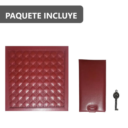 Joyero de 25x25x9 - Cuero sintético