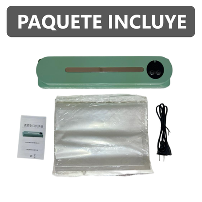 Selladora Al Vacio de alimentos 34 cm con bolsas