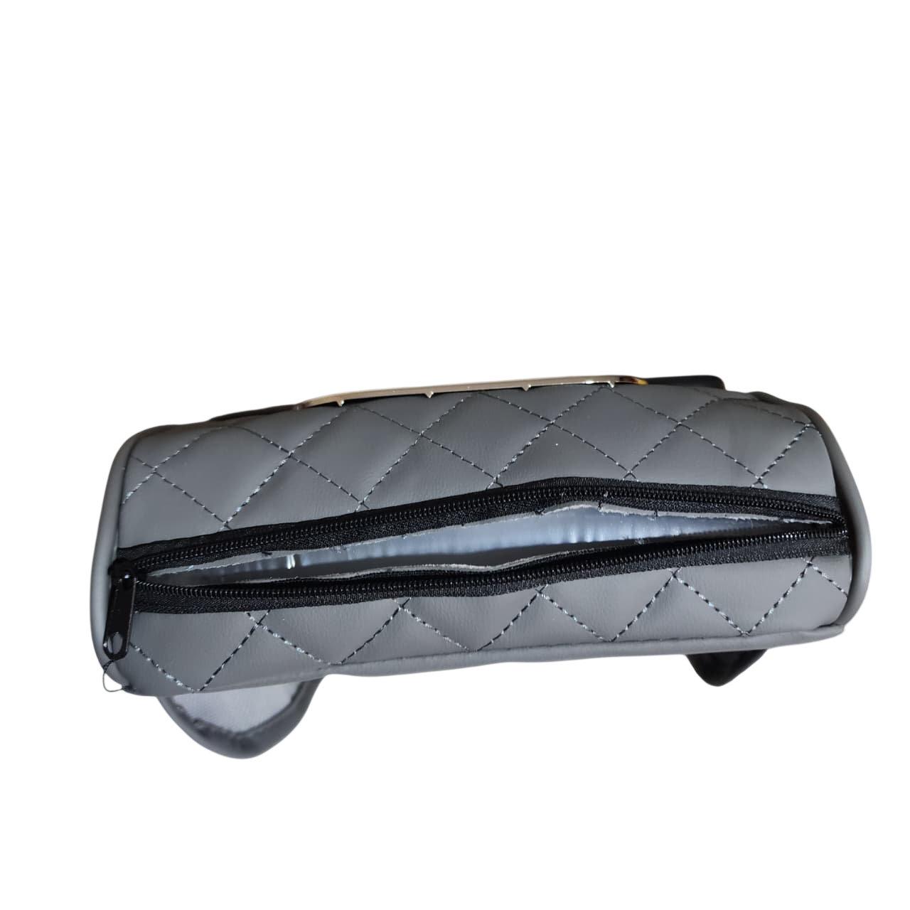 Caja de almacenamiento portavaso porta servilleta y telefono - GRIS