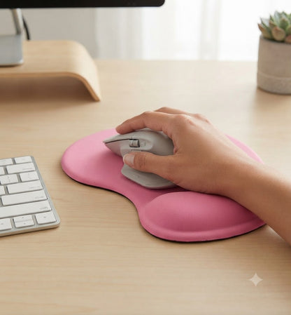 Pad Mouse Con Gel Con Descansador De Mano
