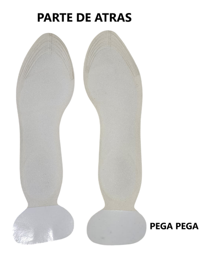 Kit x2 Pares de plantillas de espuma cómodo para zapatos