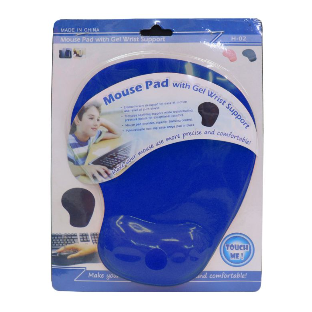 Pad Mouse Con Gel Con Descansador De Mano
