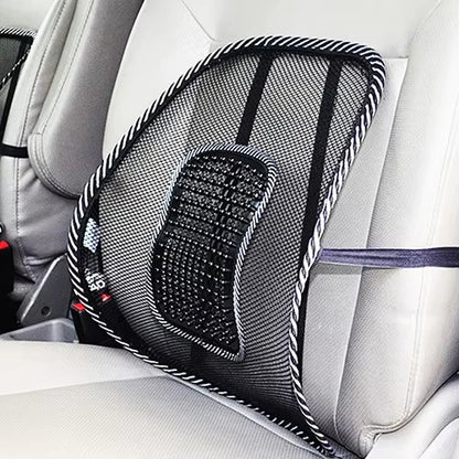 Pack x2 Cojín Soporte Lumbar para Asiento de Carro Auto Oficina