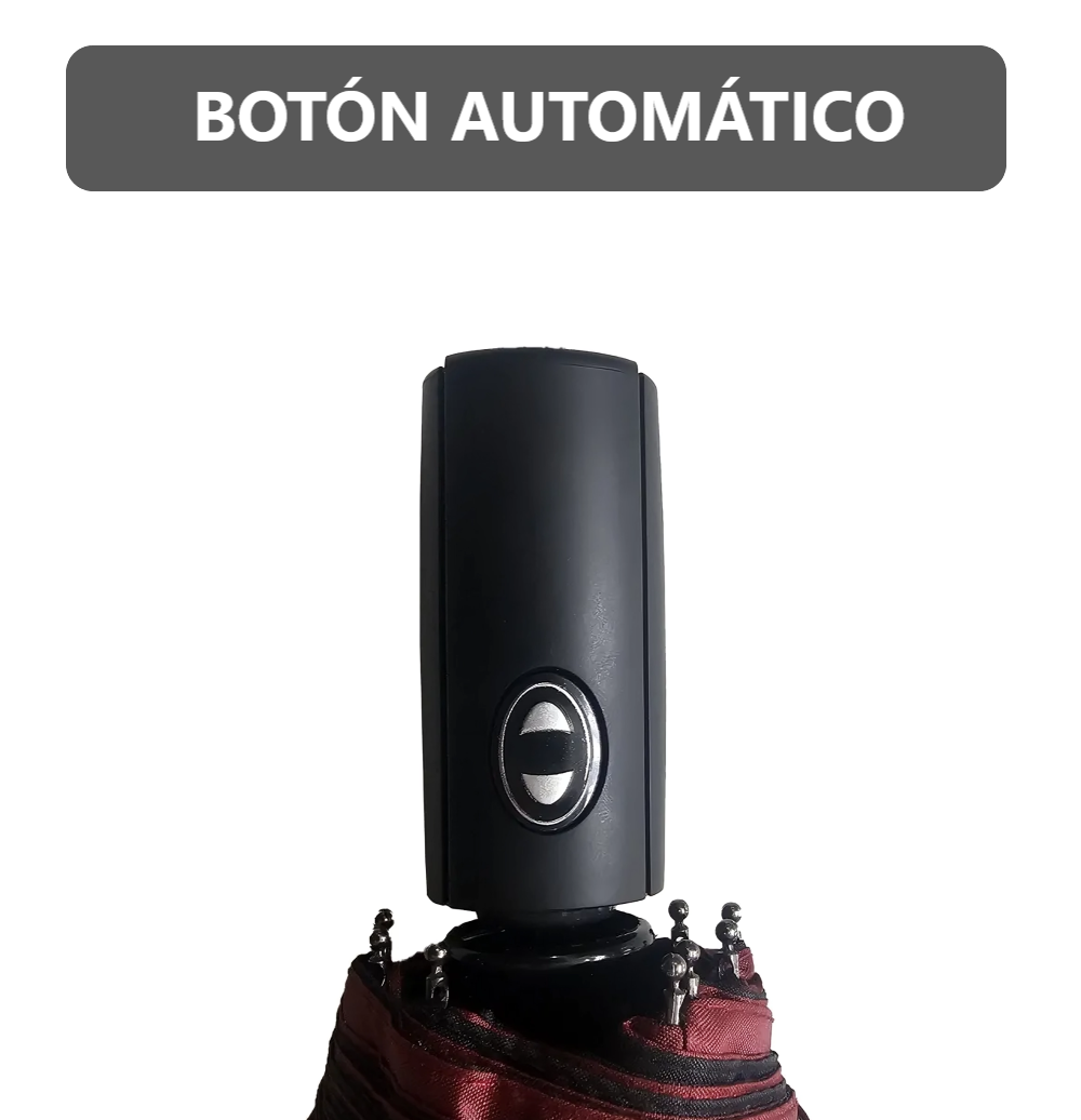 Sombrilla PARAGUAS Portátil Semiautomático con Filtro UV