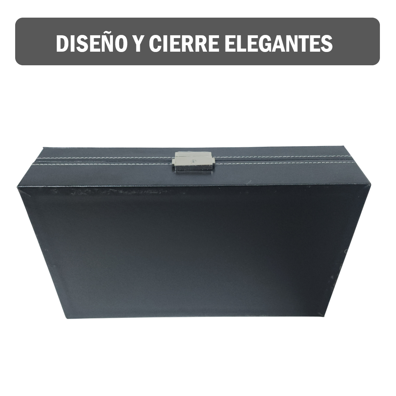 Organizador De 6 Relojes y 3 lentes Portareloj Estuche Elegante Unisex
